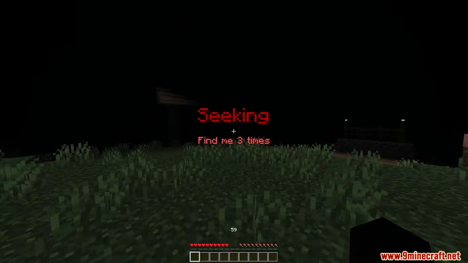 Playmate Addon Screenshot 10 Red text starts the seeking phase to find the monster three times