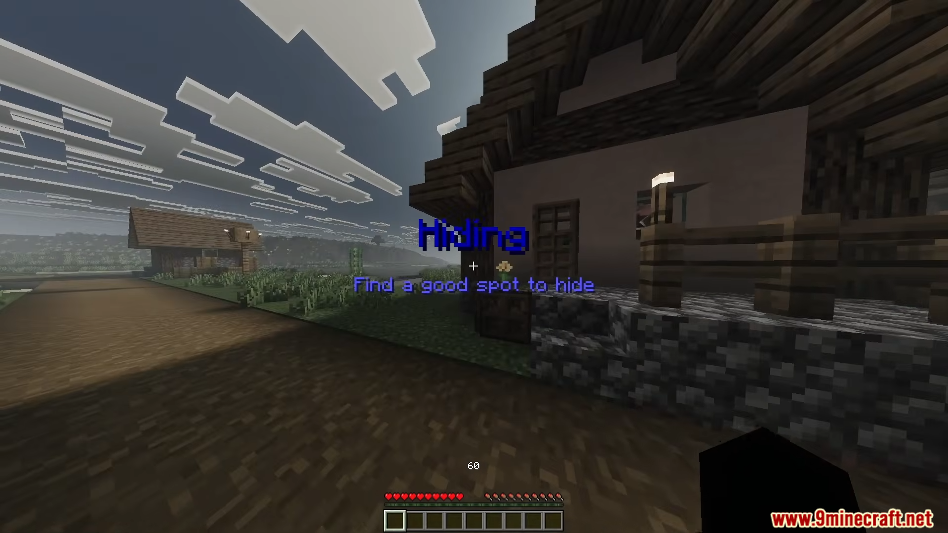 Playmate Addon Screenshot 7 Player starting the Playmate Addon hiding phase with a sixty second timer