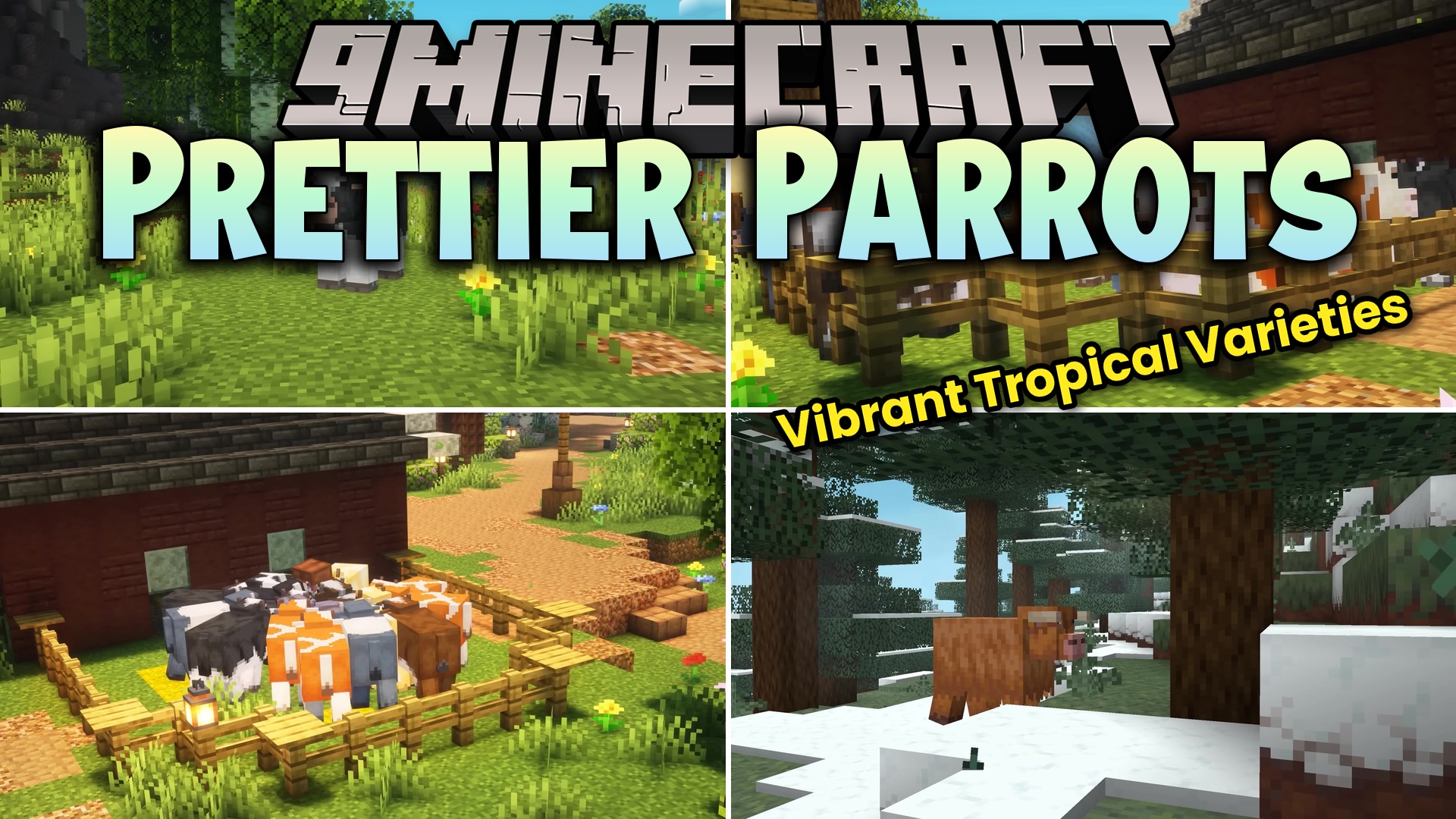 Prettier Parrots Resource Pack