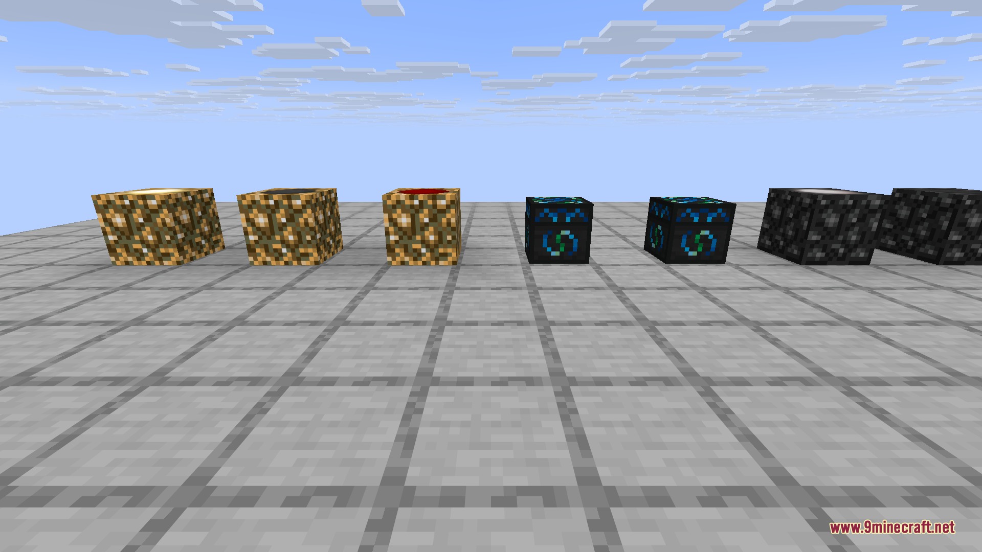 The machine lineup - Energy Collectors MK1 to MK3, Energy Condensers and Anti-Matter Relays - which generate, store and spend EMC automatically.