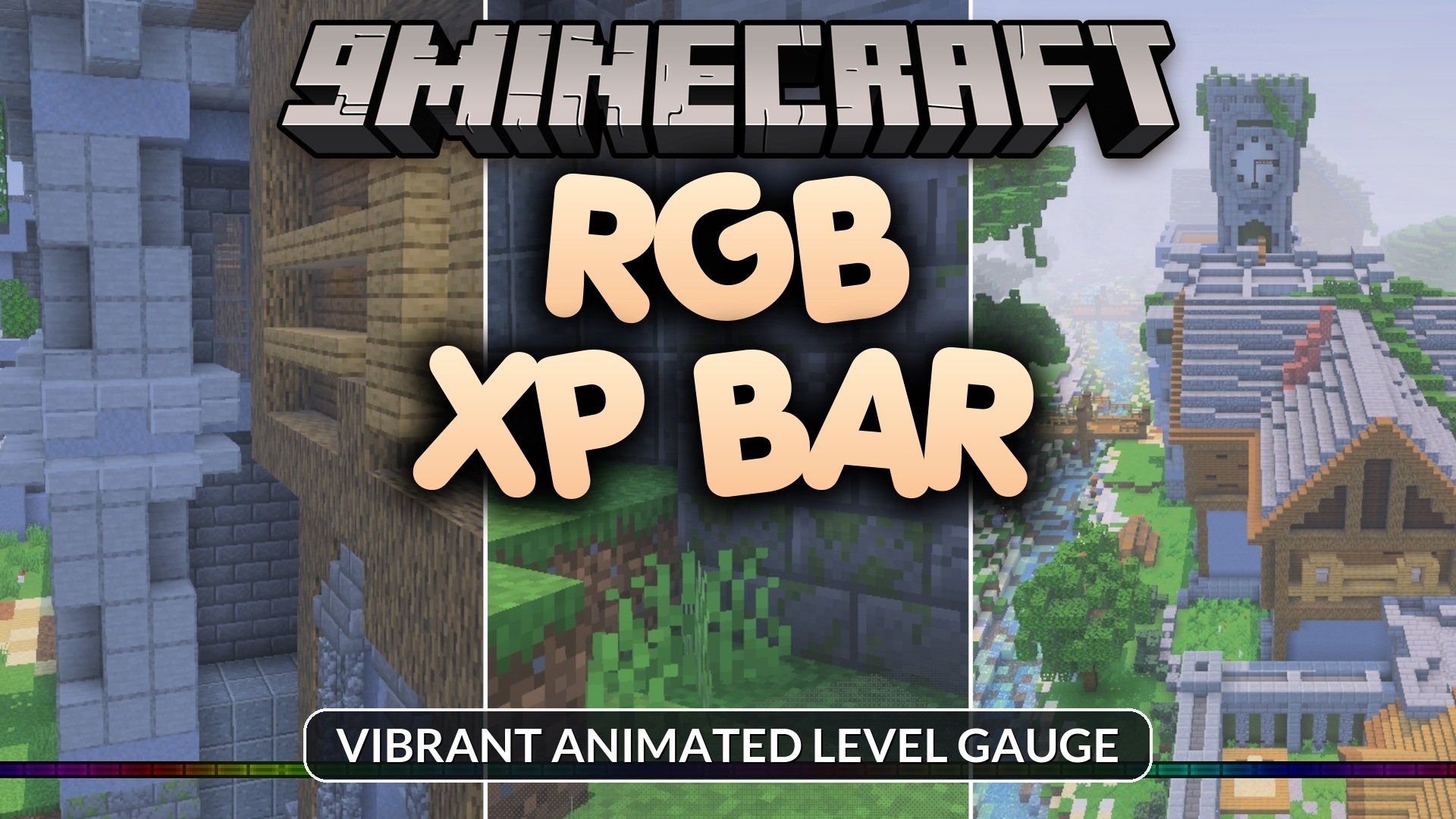 RGB XP Bar Texture Pack