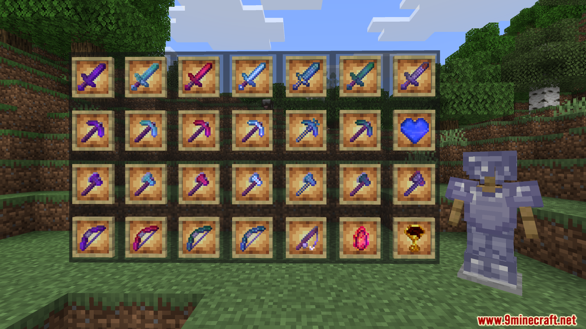 RPG Skills and Prestige Evolved Addon Screenshot 9 Legendary items and armor sets from the RPG Skills And Prestige Evolved Addon