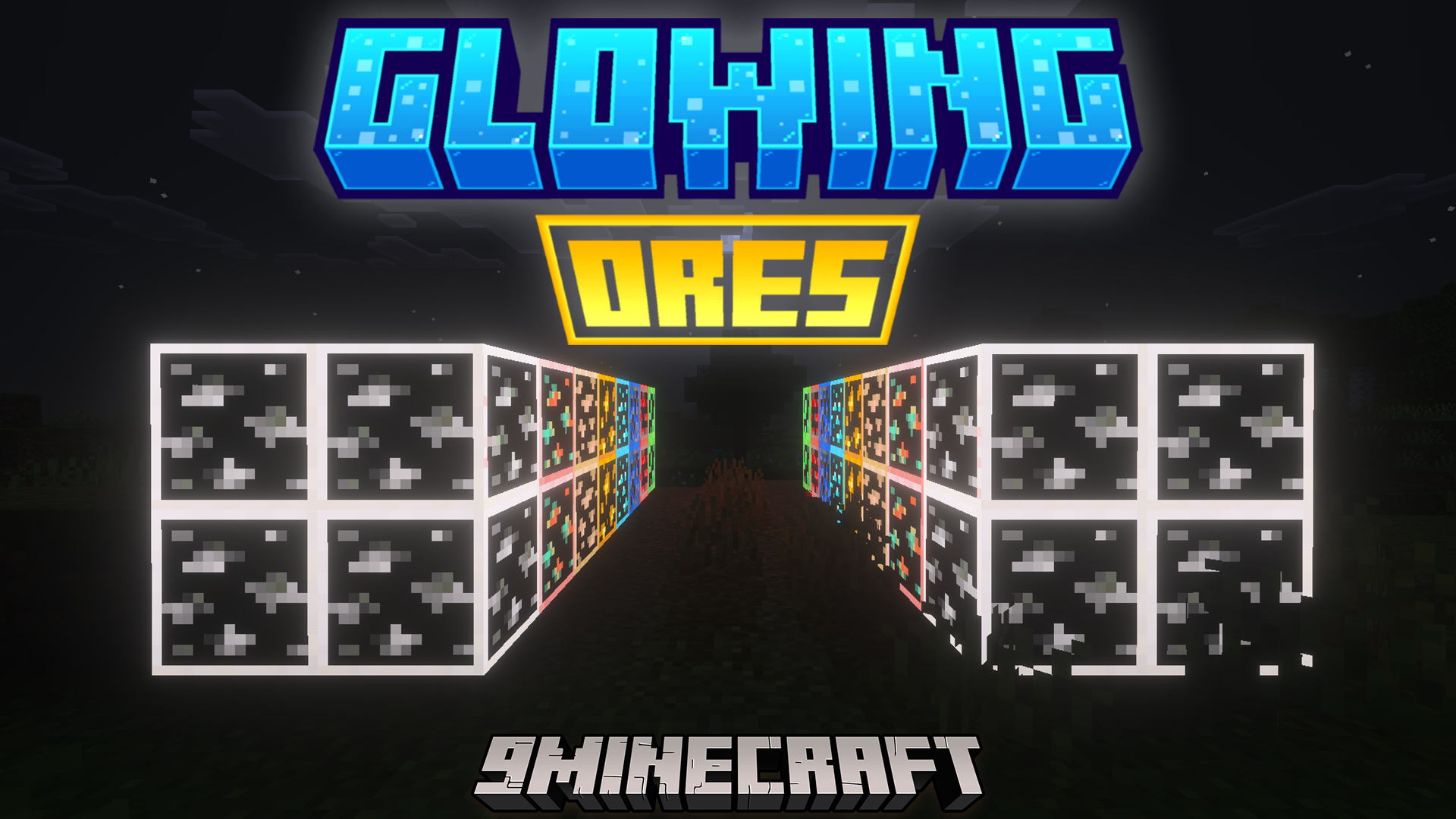 Radiant Glowing Ores Texture Pack