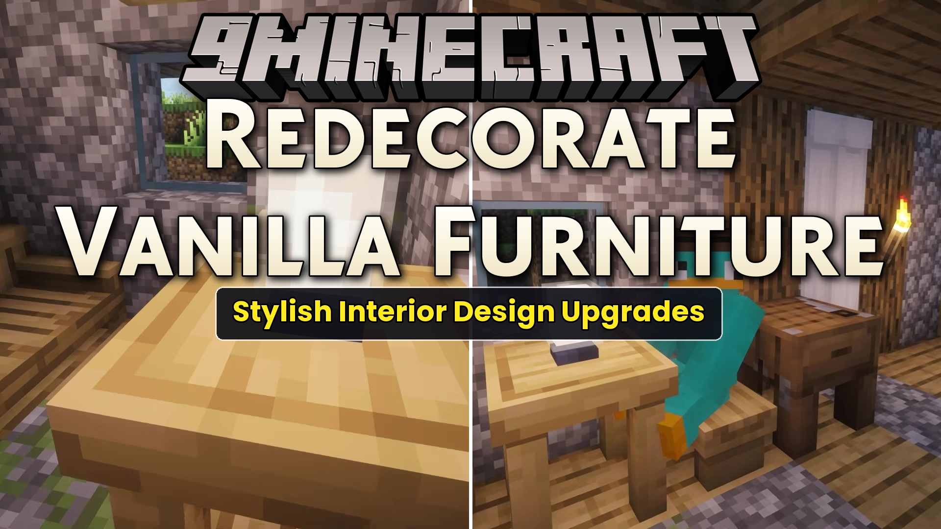 Redecorate Vanilla Furniture Mod