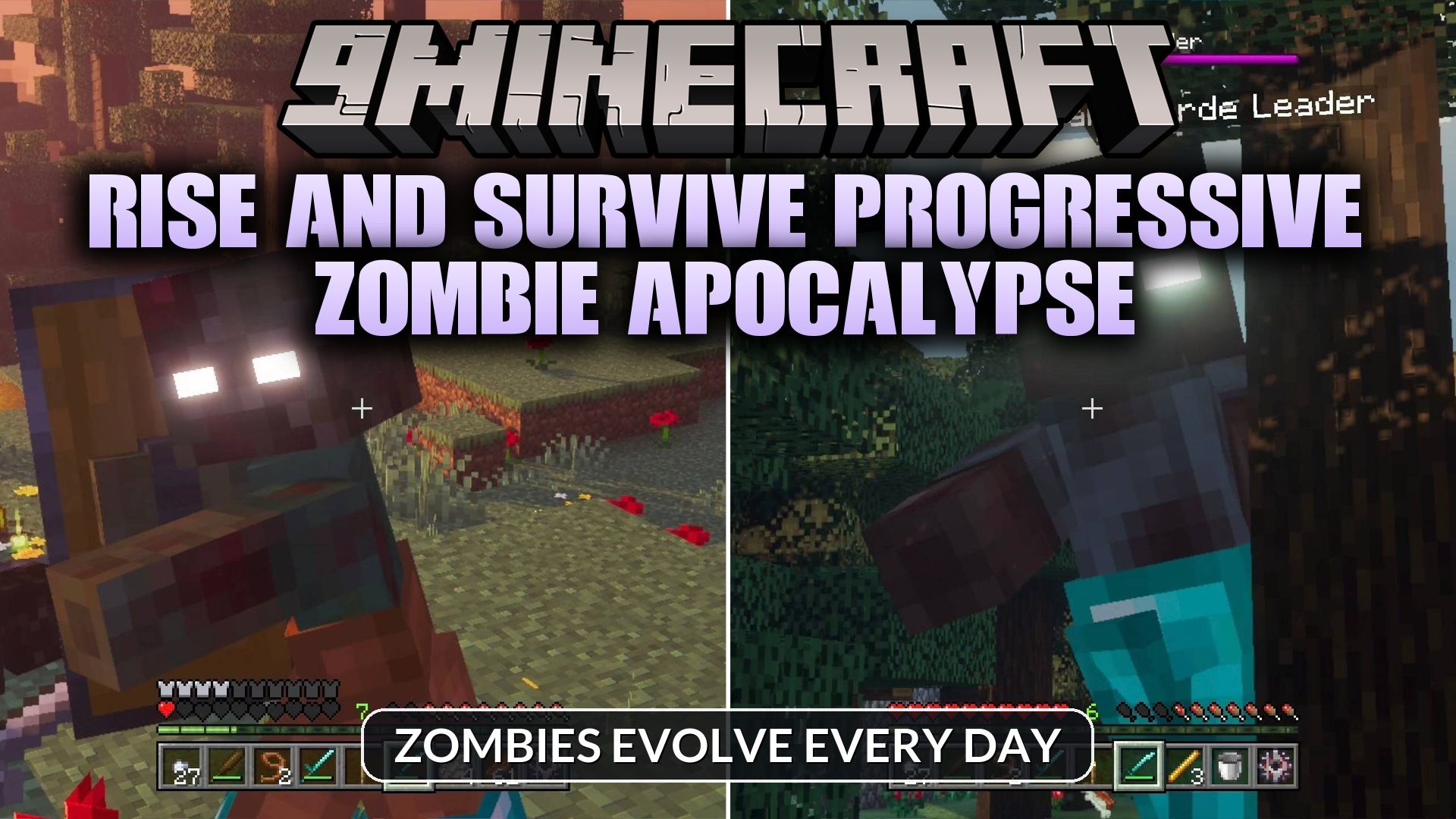 Rise and Survive Progressive Zombie Apocalypse Addon