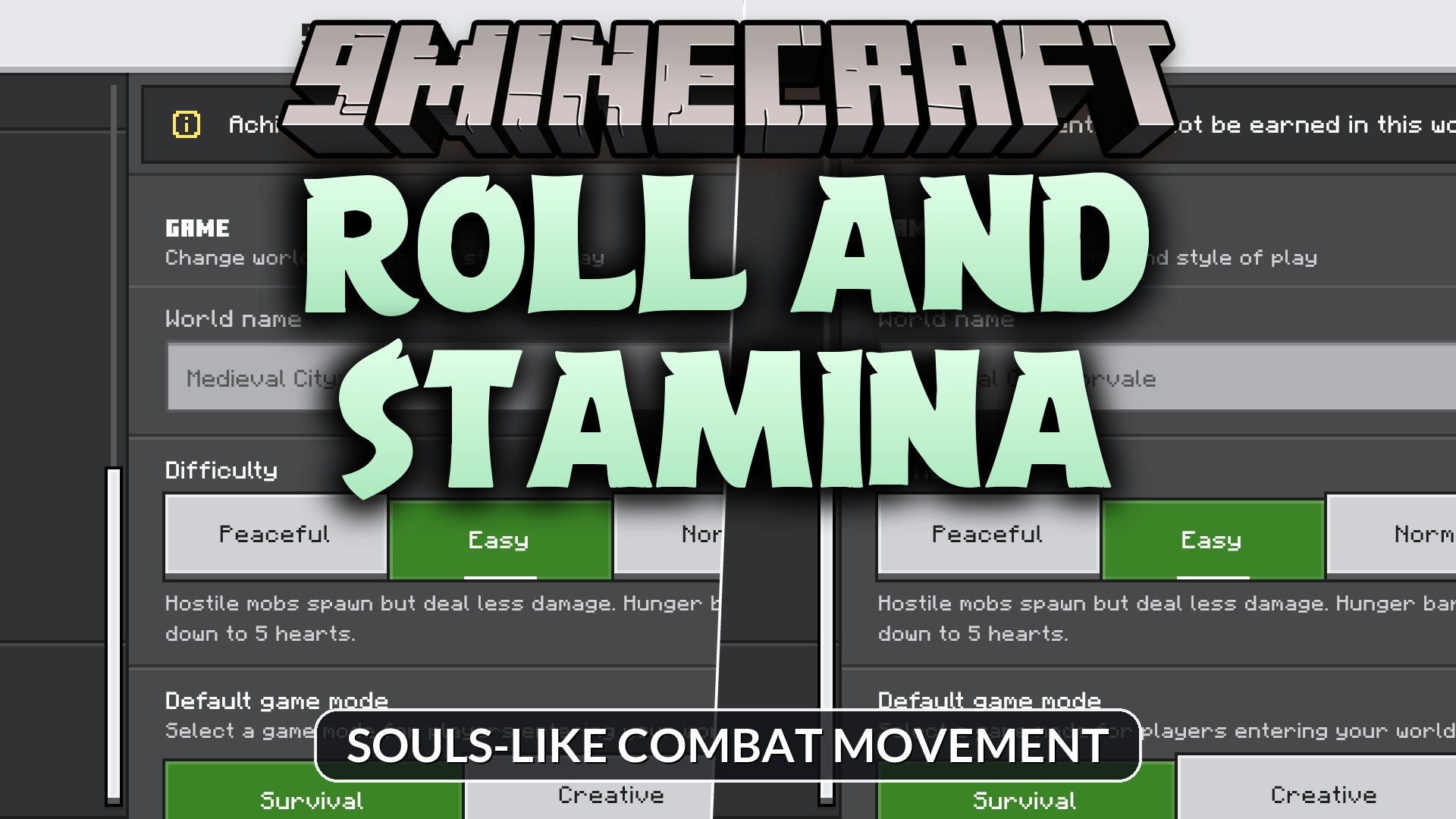 Roll and Stamina Addon