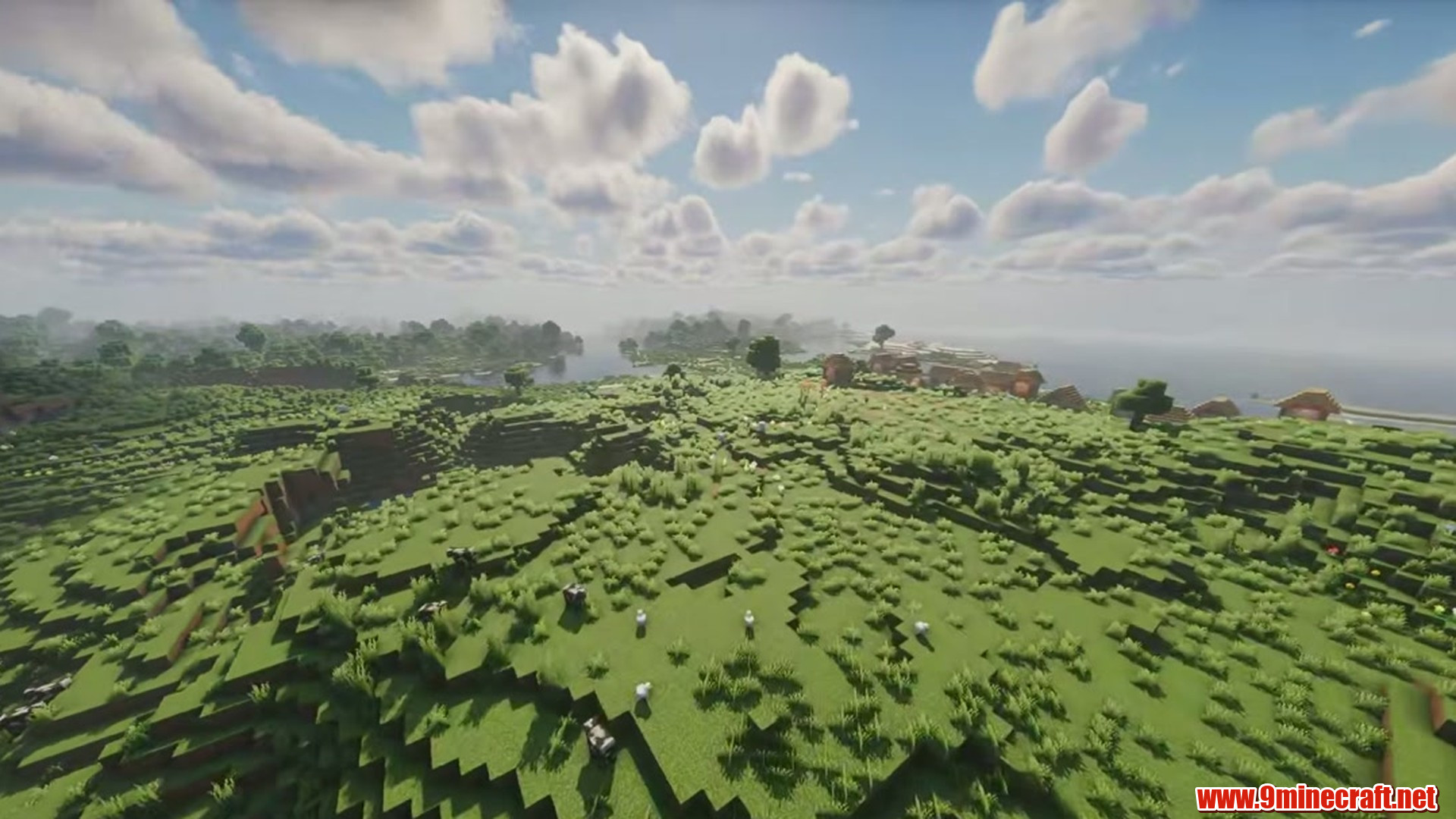 Second landscape view from Minecraft seed -3105058326865820638