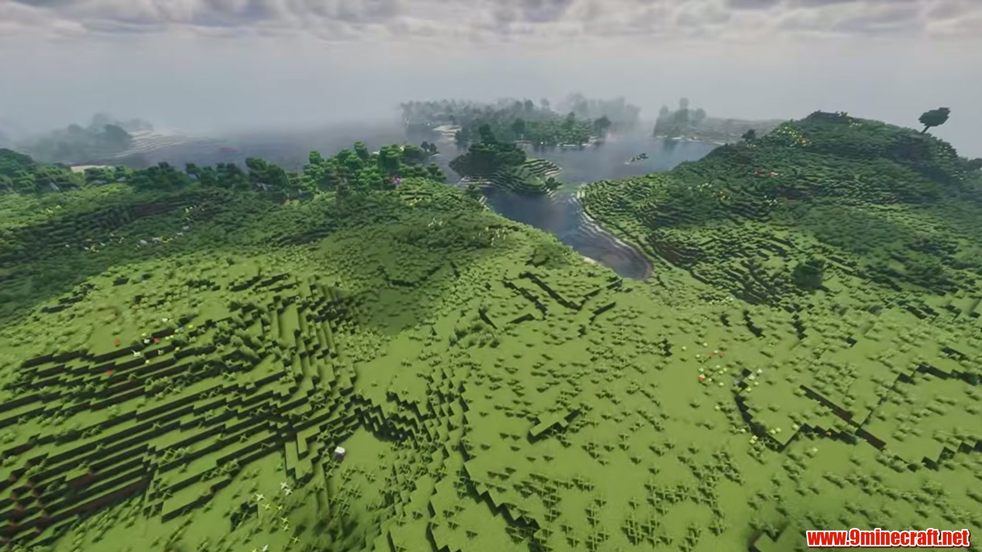 Perfect Flat Land Plains Seed in Minecraft seed -5373686946844234177