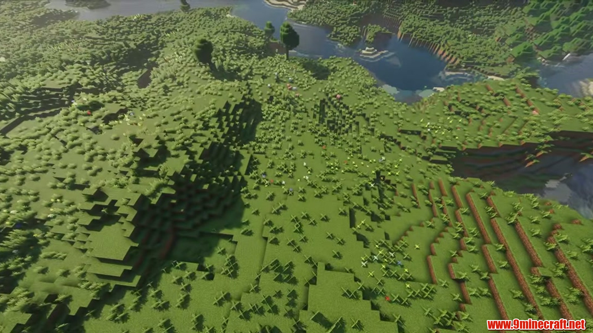 Perfect Flat Land Plains Seed in Minecraft seed 3830394880821512502