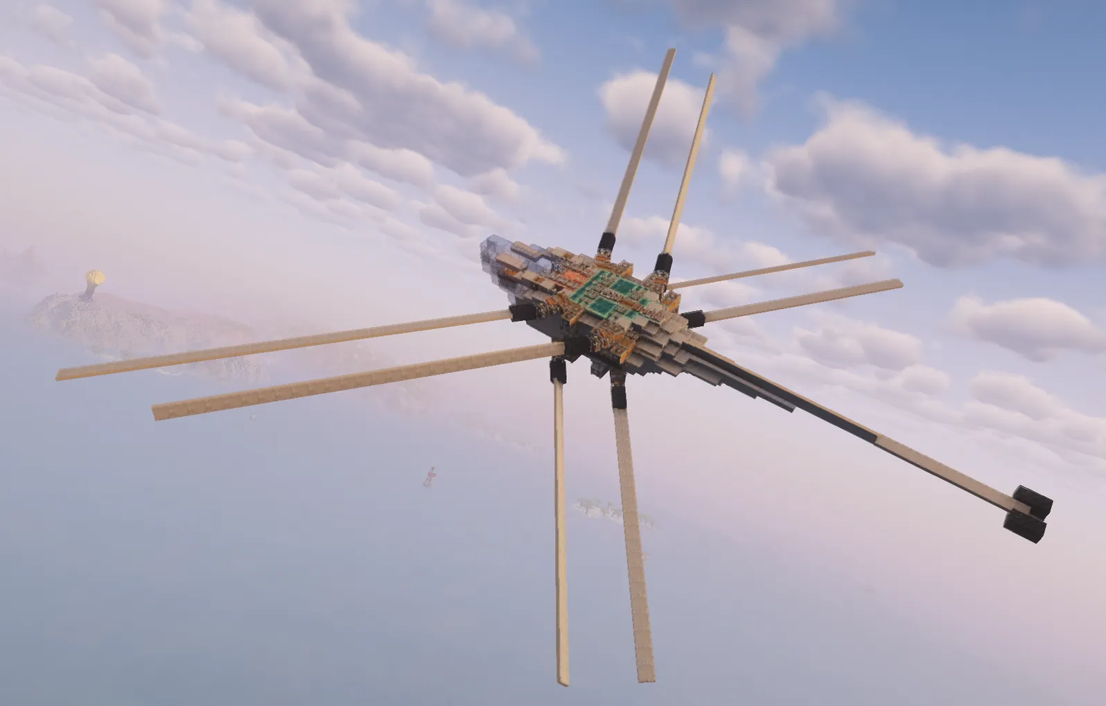 Shai Hulud Prototype Vanilla Survival Friendly Ornithopter Schematic Thumbnail