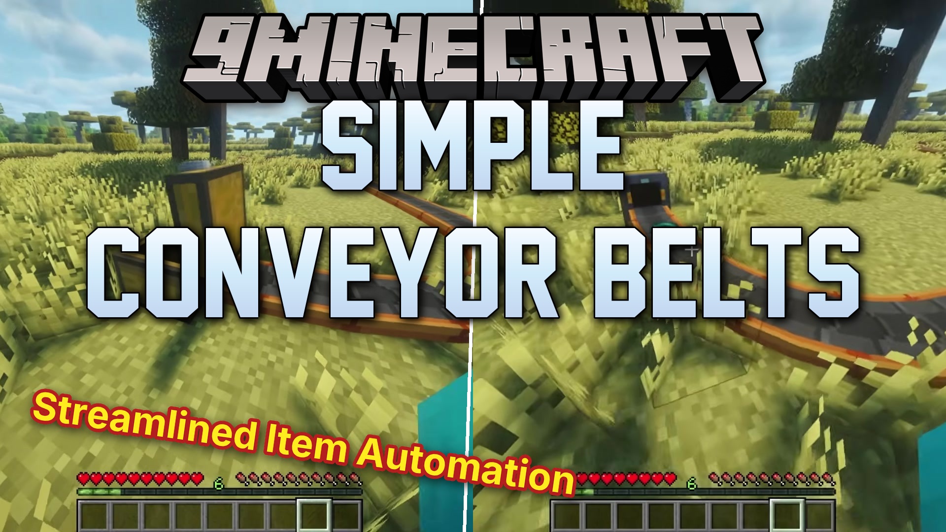 Simple Conveyor Belts Mod