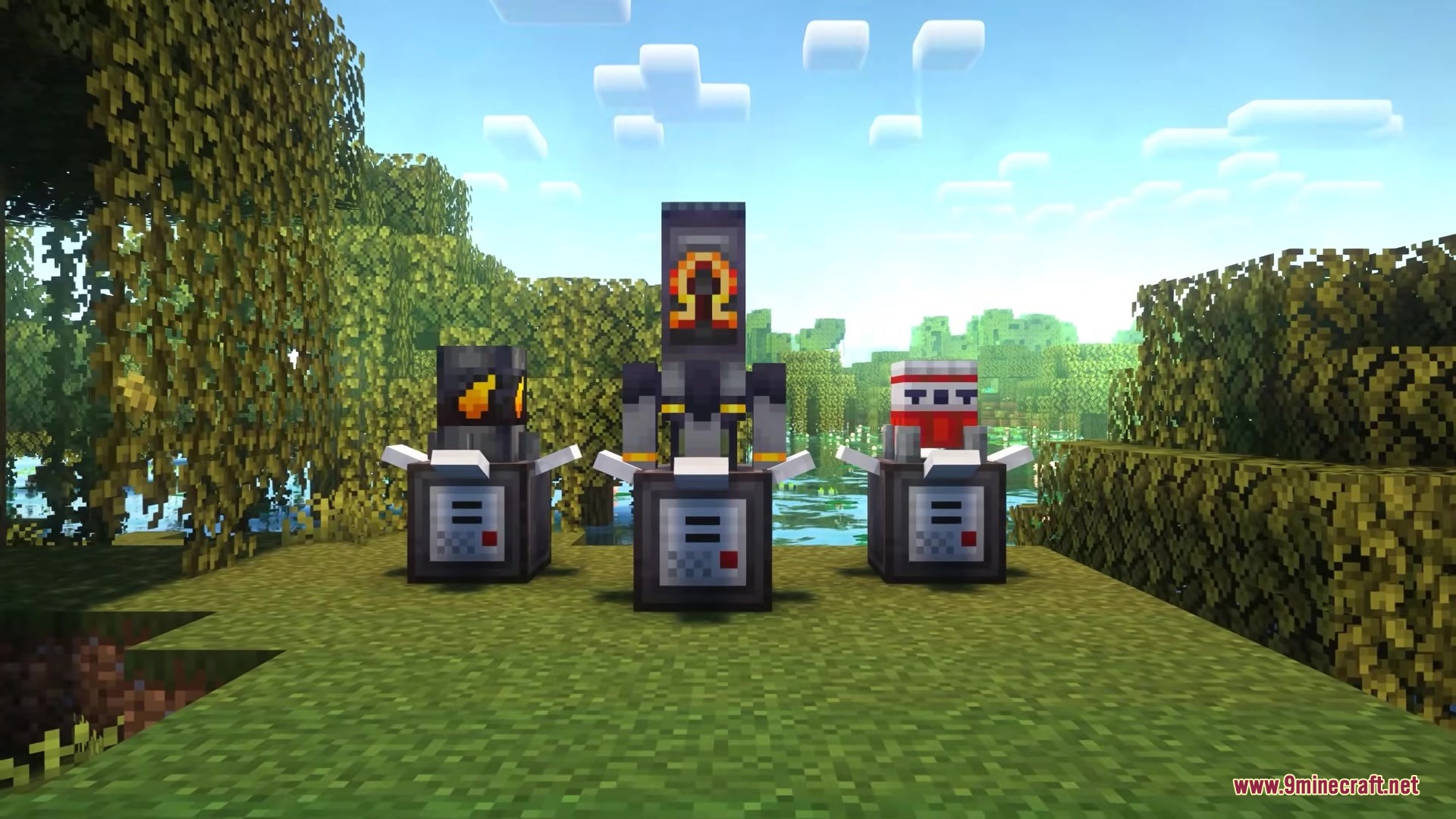 Simple Missles Mod Screenshot 7 Simple Missiles Mod features three types of missiles on launch pads