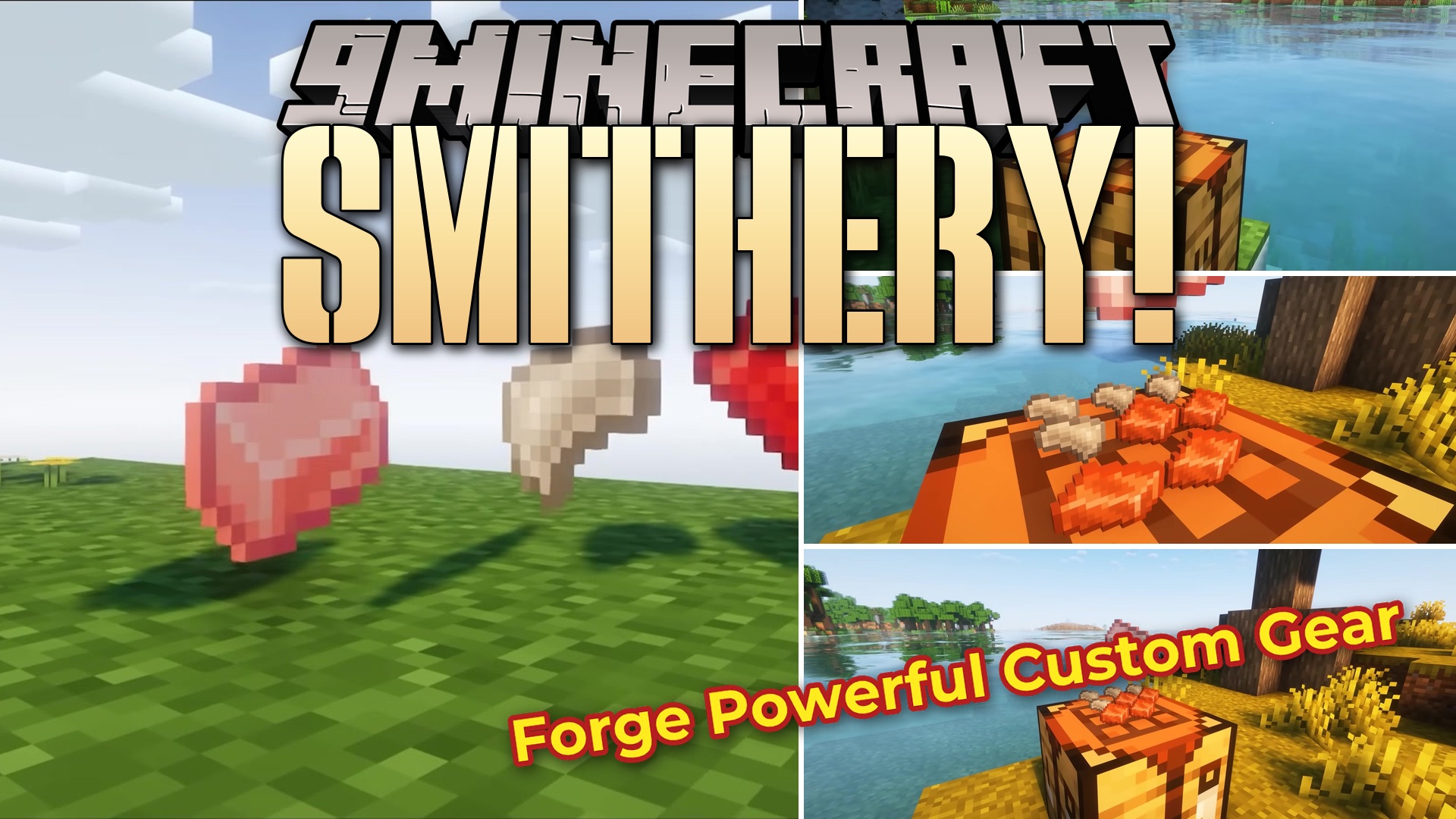 Smithery! Mod (26.1.2, 1.21.1) – Skip Diamonds and Forge Gear From Unique Alloys