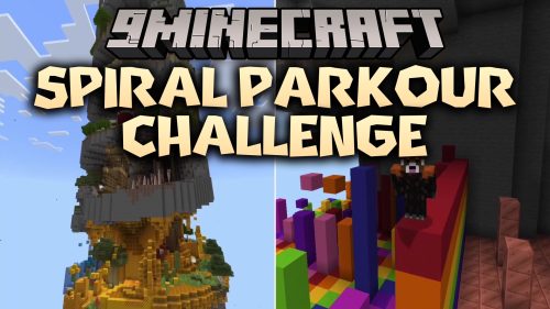 Spiral Parkour Challenge Map