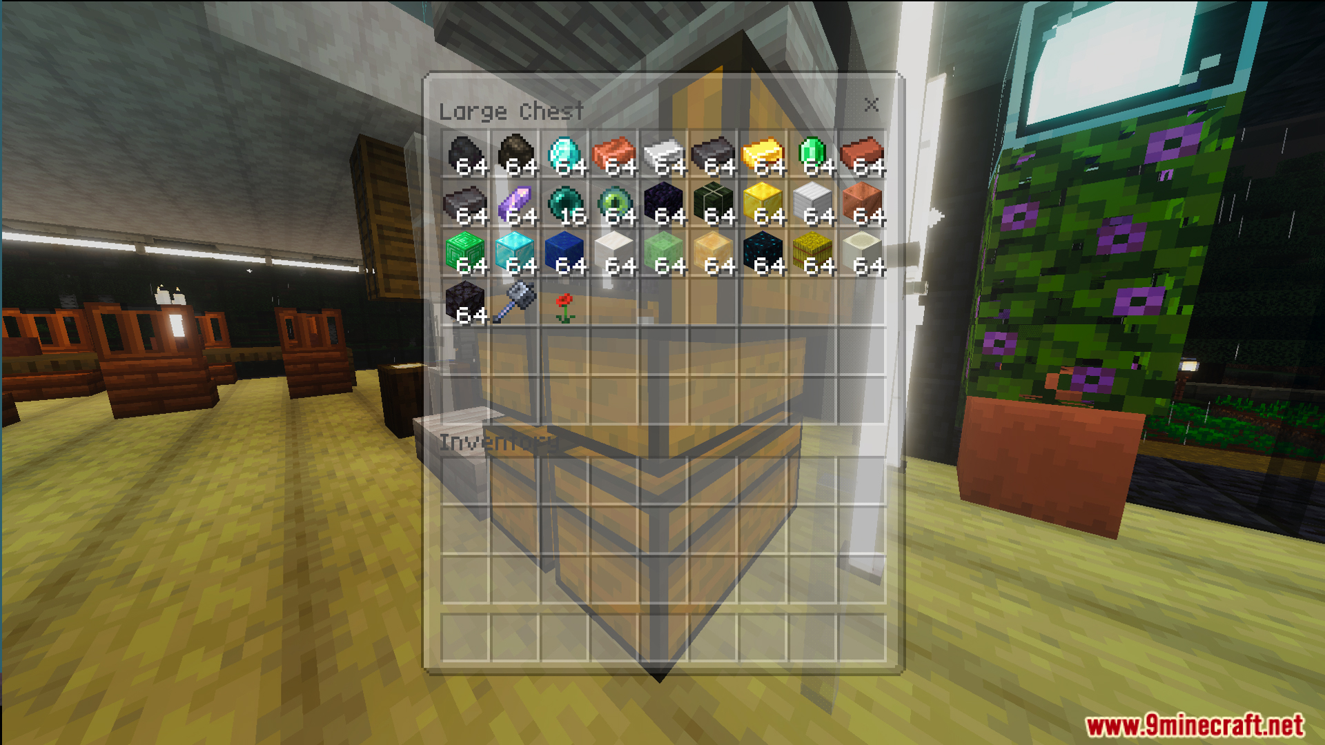 Large chest filled with valuable survival resources and items for a quick start