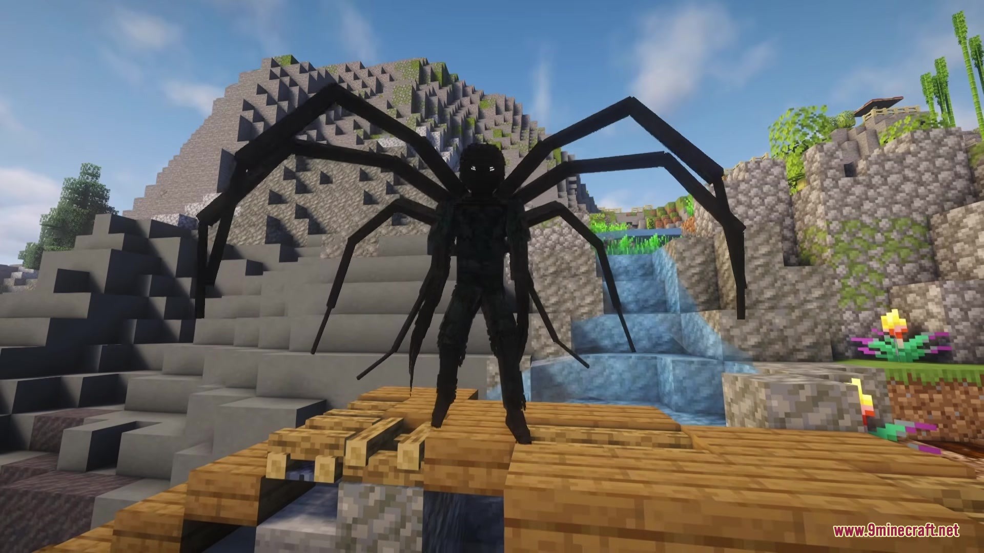 TACZ MORE LEVEL Mod Screenshot 1 A dark humanoid figure