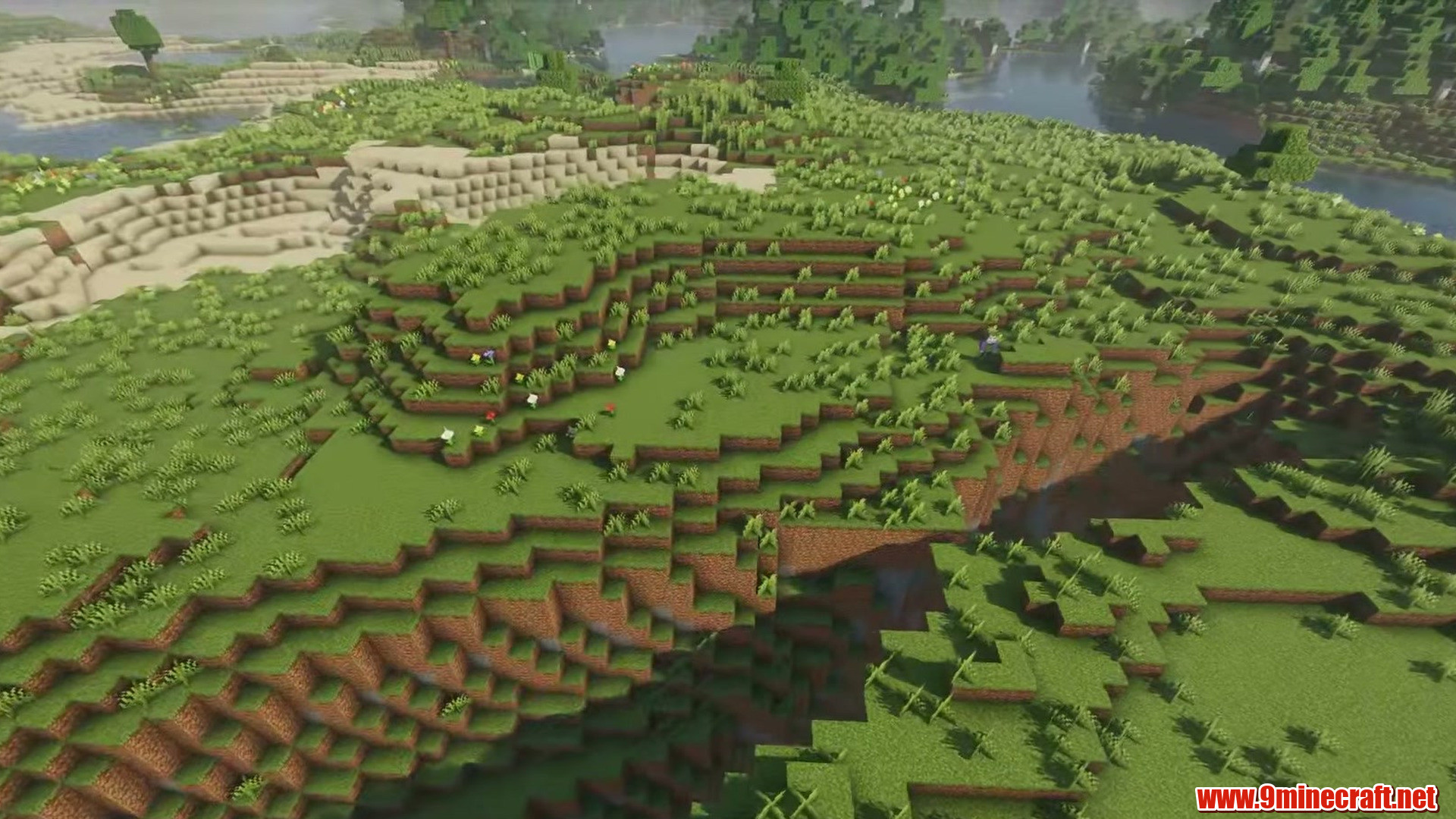 Open flat terrain stretching to the horizon
