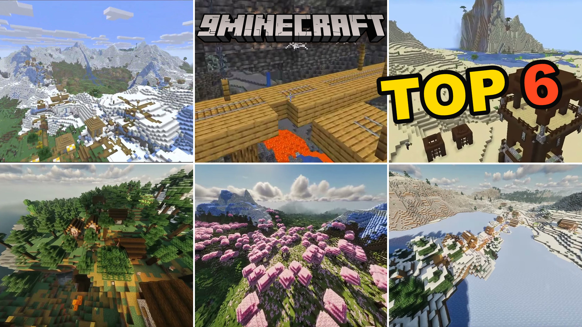 Top 6 Insane New Seeds You Need To See For Minecraft (26.2, 1.21.11) - Java Edition