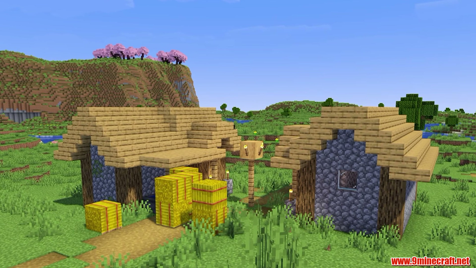 Surface mineshaft next to the spawn village