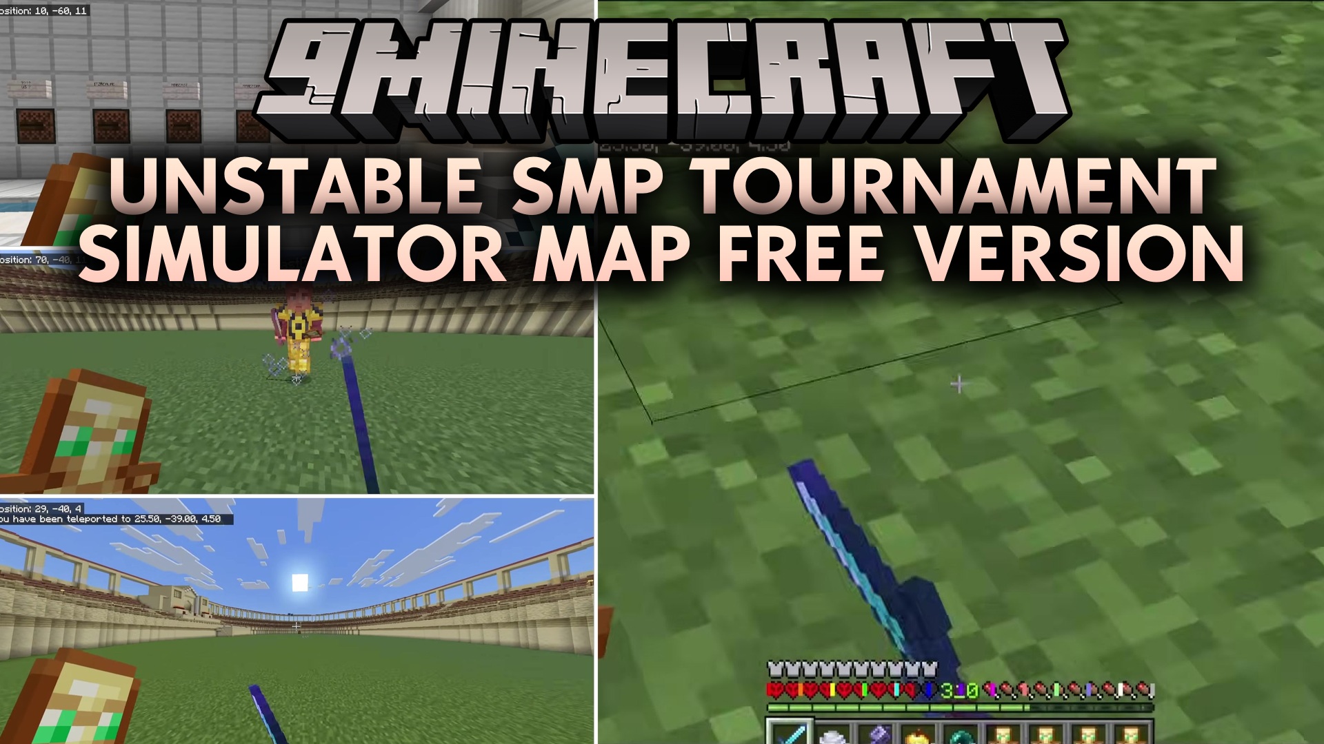 Unstable SMP Tournament Simulator Map FREE Version Map