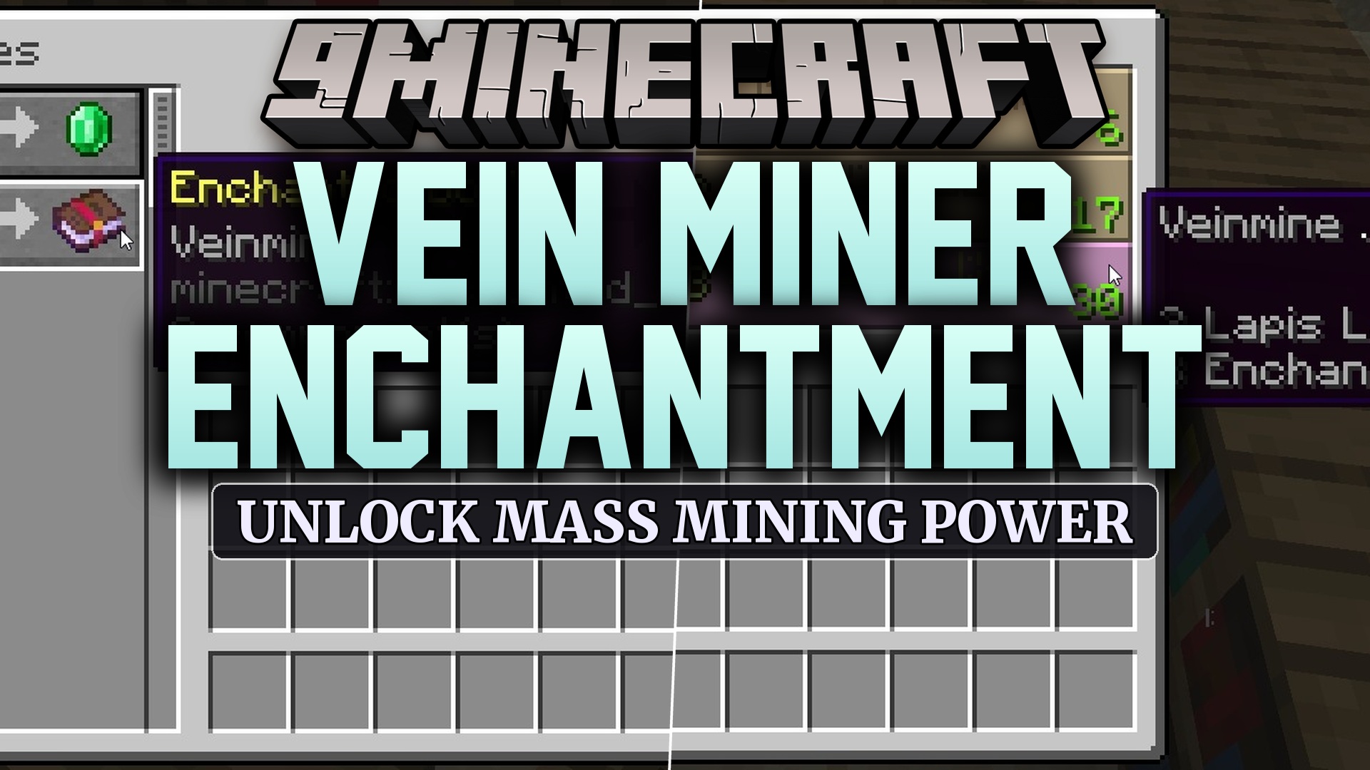 Vein Miner Enchantment Data Pack