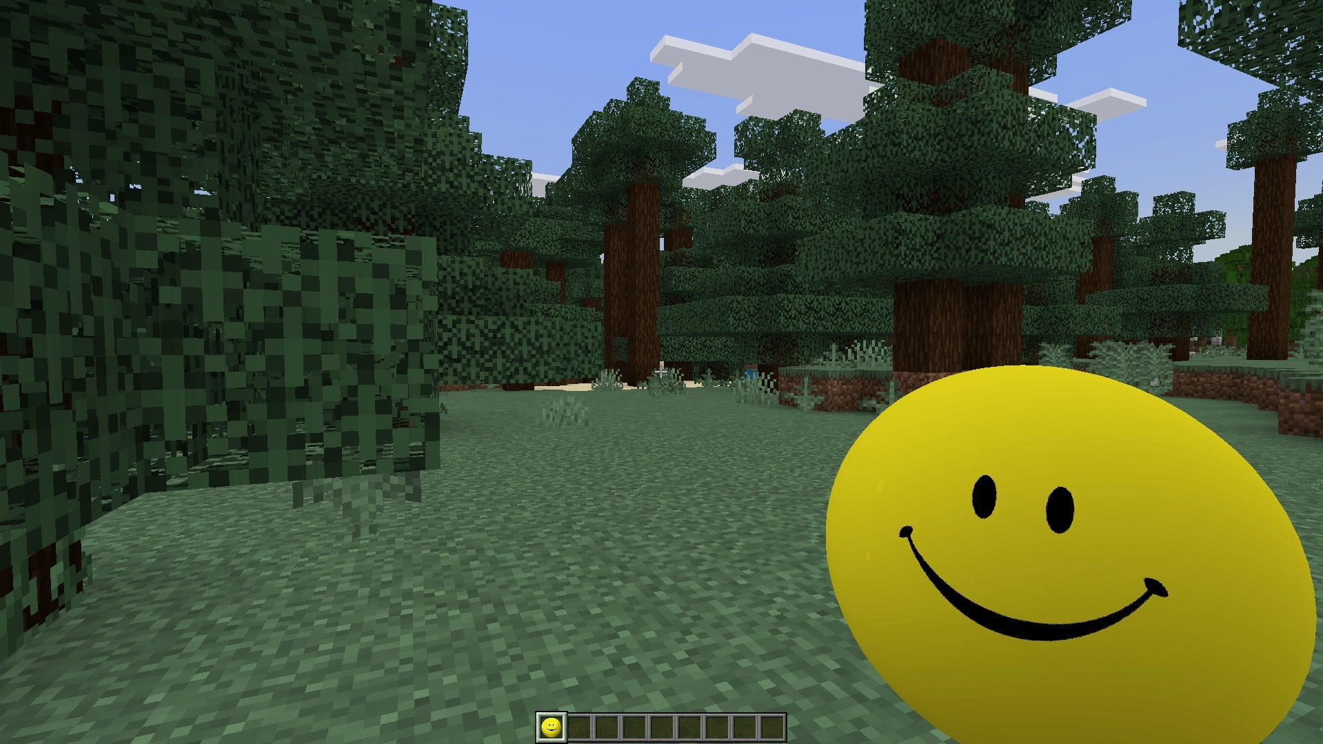 Verity Addon Screenshot 6 The Verity Addon adds a friendly yellow smiley face companion to Minecraft