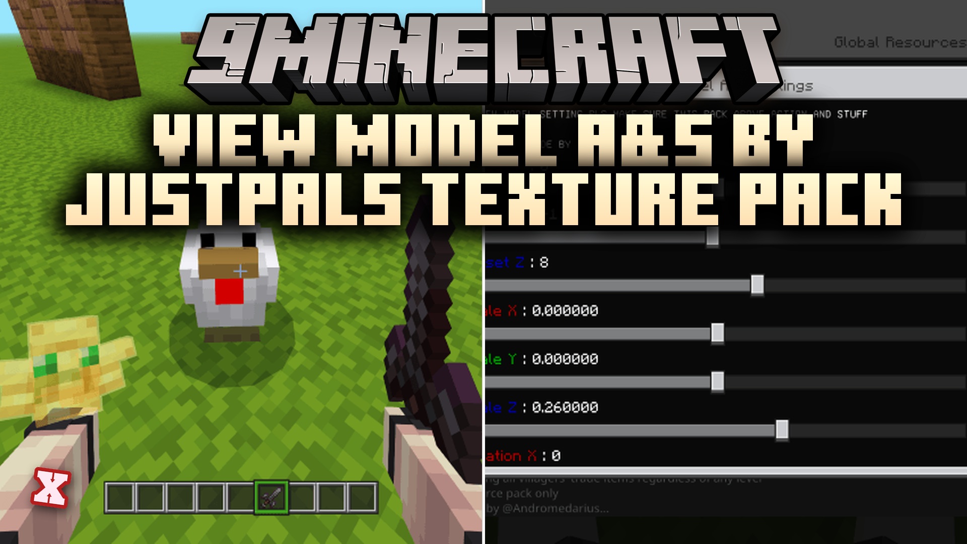 View Model A&S by Justpals Texture Pack