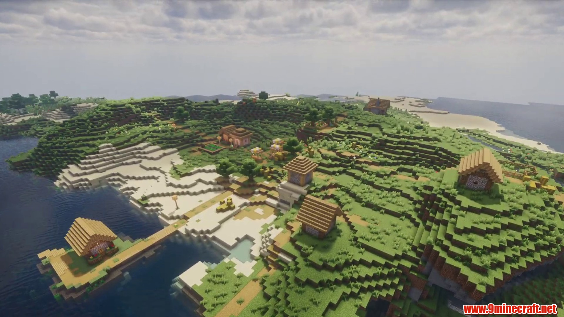Small Village Seed in Minecraft seed 5591930812781790866