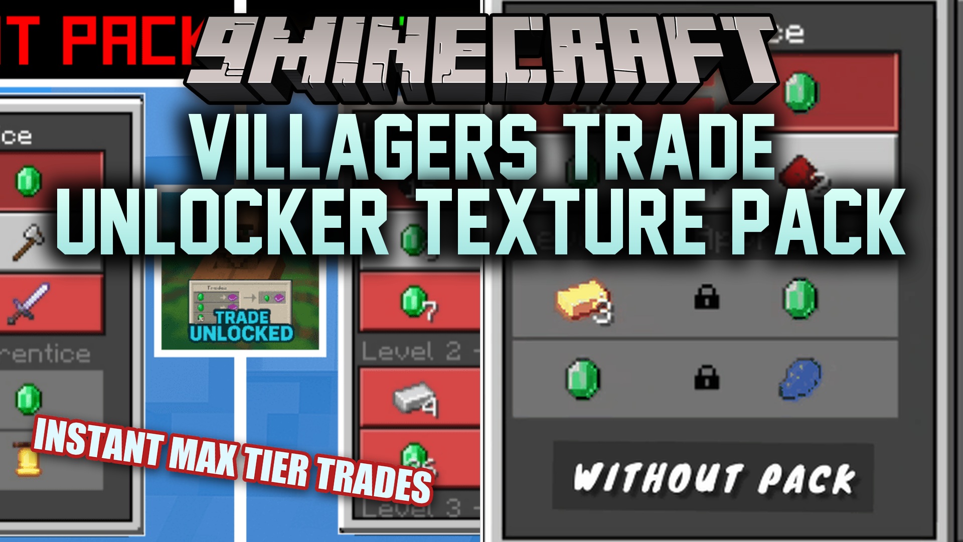 Villagers Trade Unlocker Texture Pack