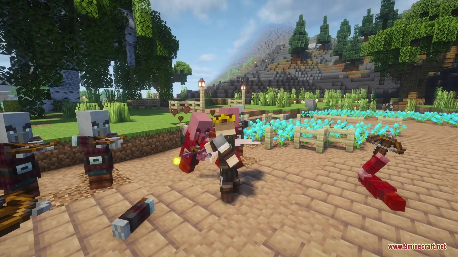 Visceral Combat Mod Screenshot 8 Visceral Combat Mod adds heavy impact effects and forward lunging to melee
