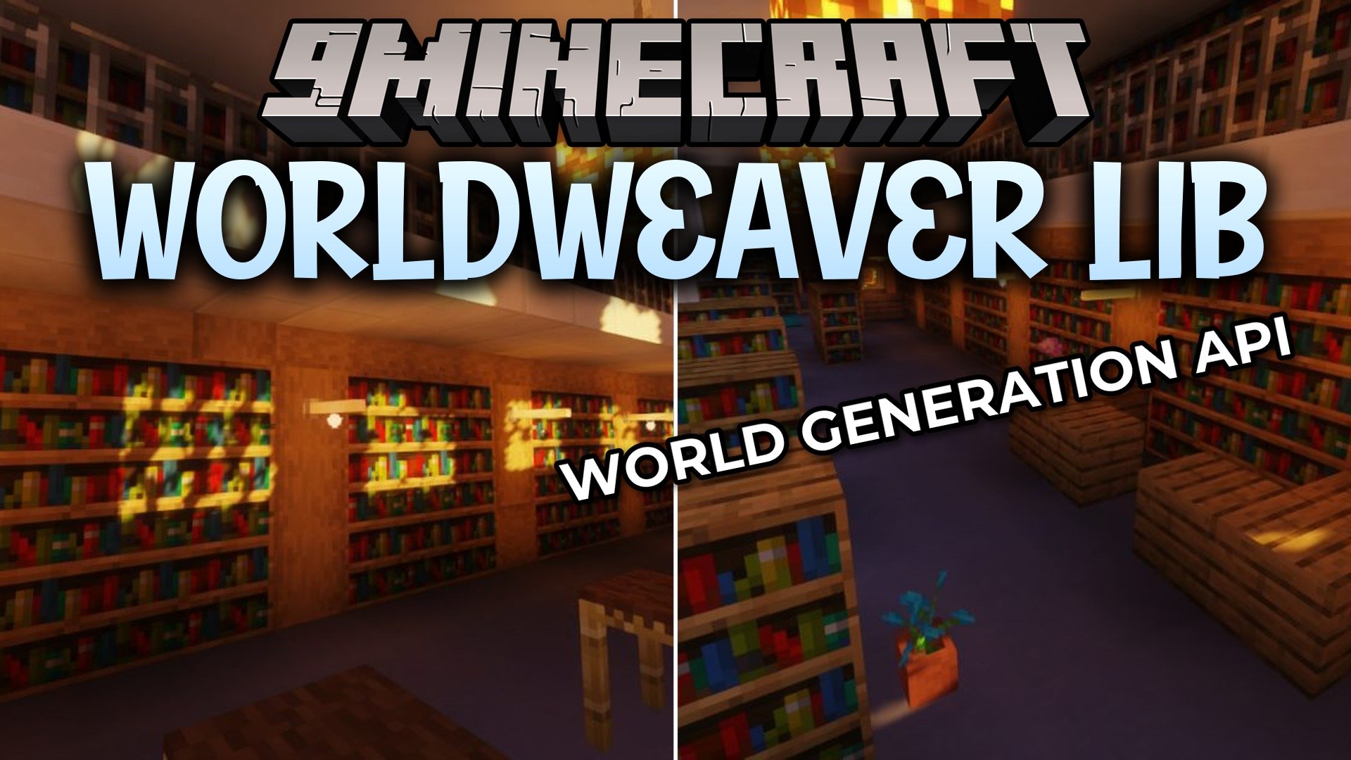 WorldWeaver Lib 9minecraft Mod (26.2) – Generate Custom Biomes and Structures