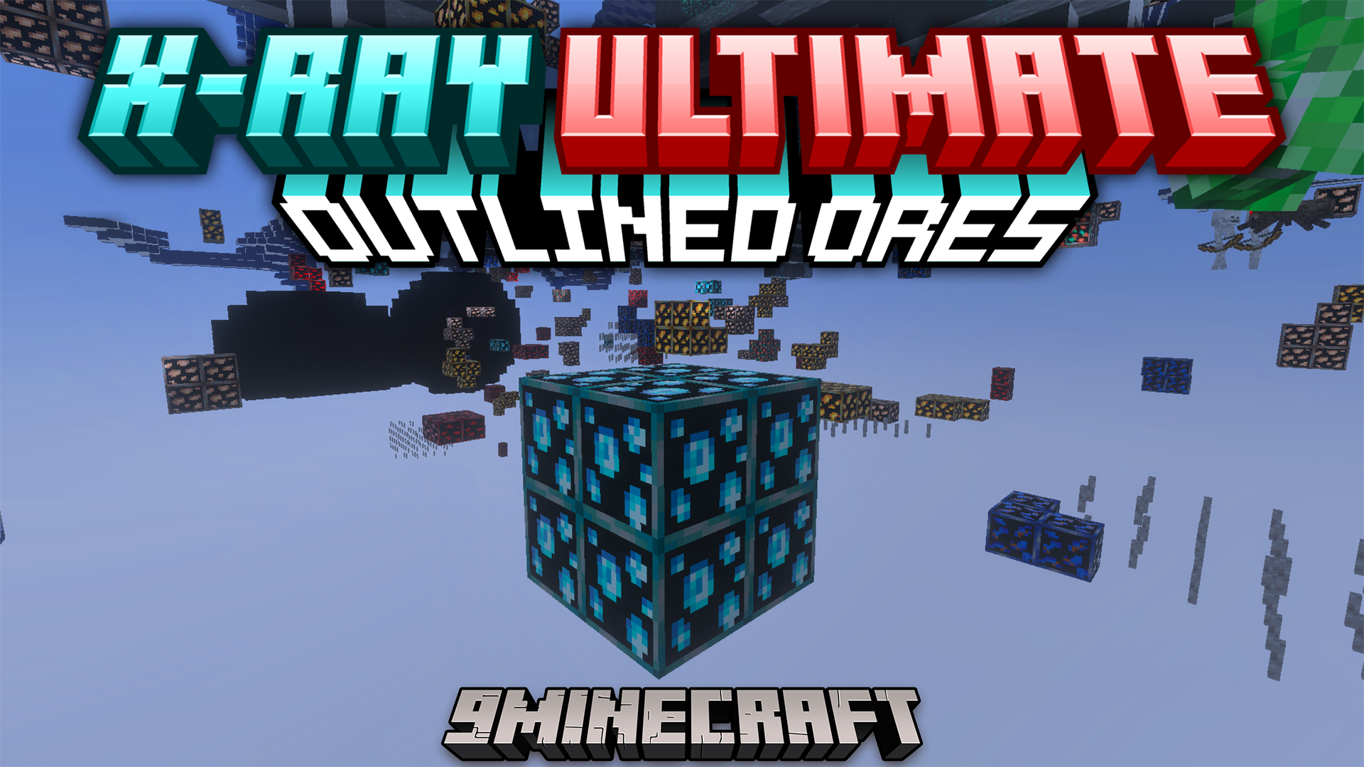 XRay Ultimate Outlined Ores Texture Pack
