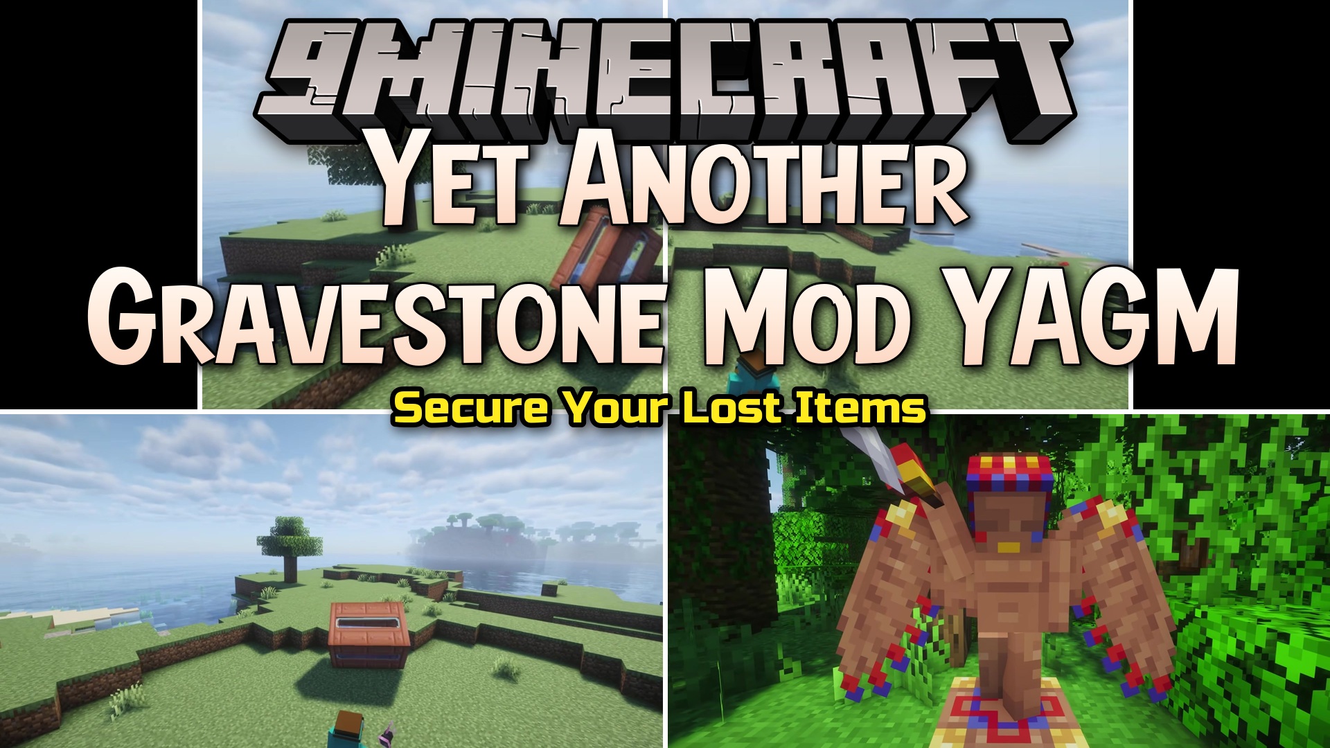 Yet Another Gravestone Mod YAGM Mod