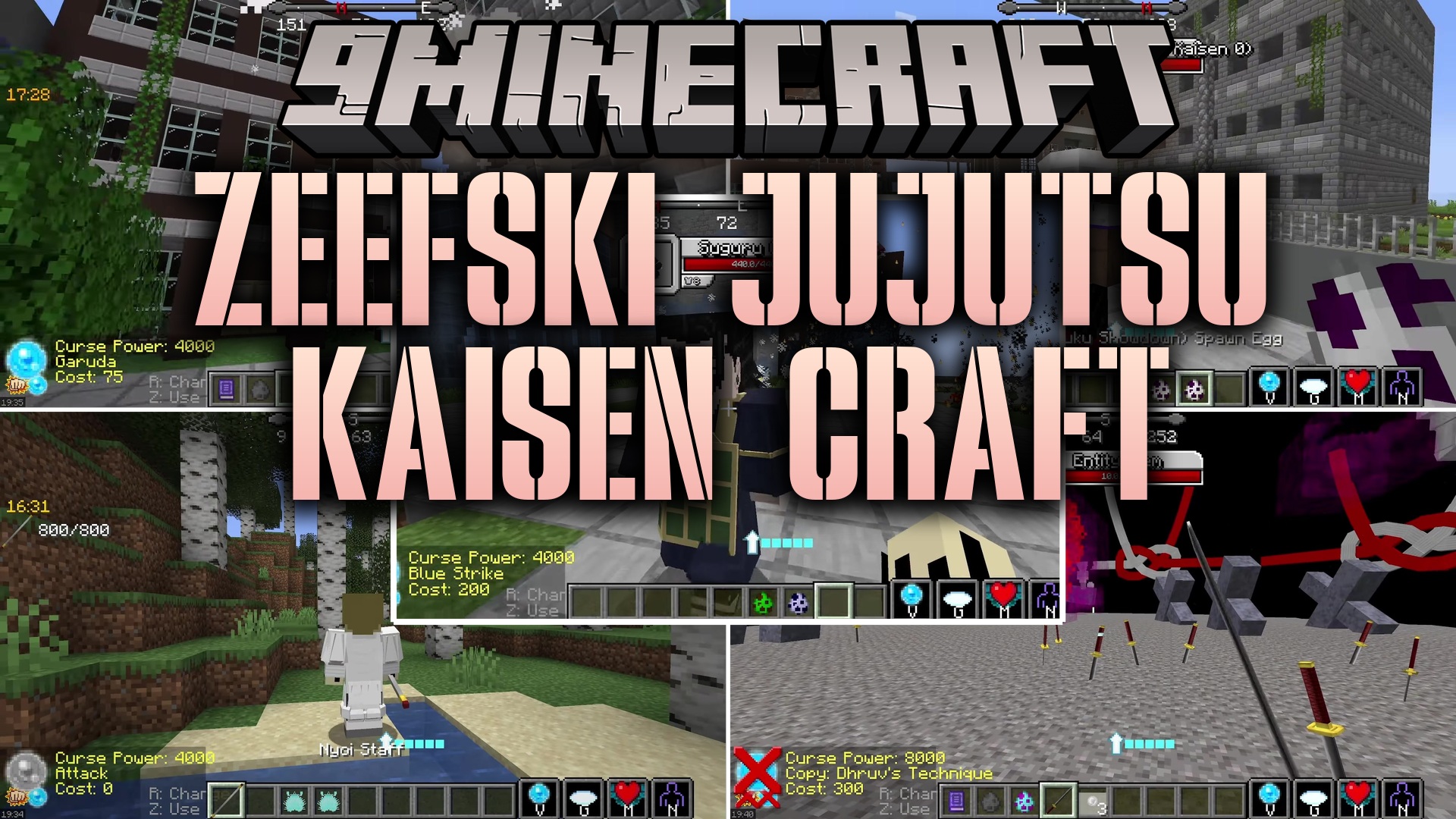 Zeefski Jujutsu Kaisen Craft Modpack