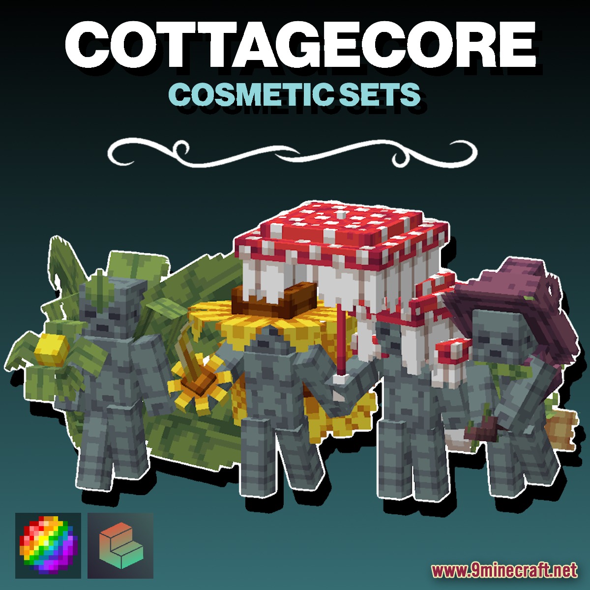Cottagecore Sunflower Toolset Model screenshot 1