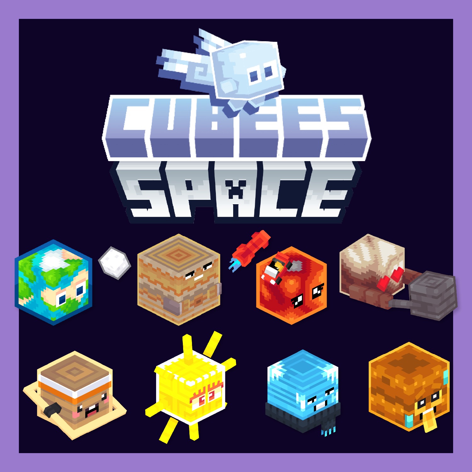 Cubees Space Pack Model Thumbnail