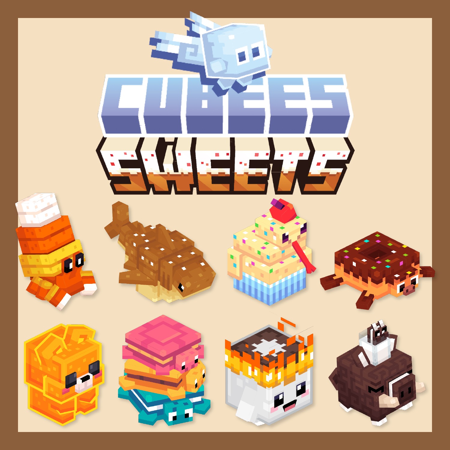 Cubees Sweets Pack Model Thumbnail