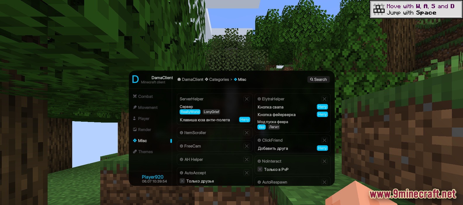 Dama Client Mod Screenshot 6