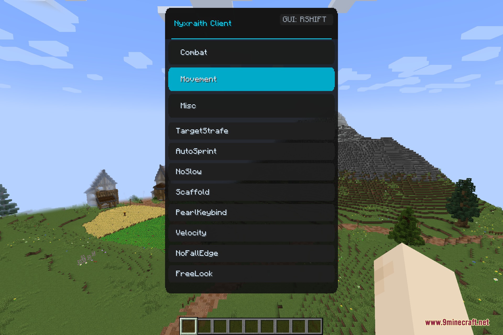 Nyxraith Client Mod Screenshot 3