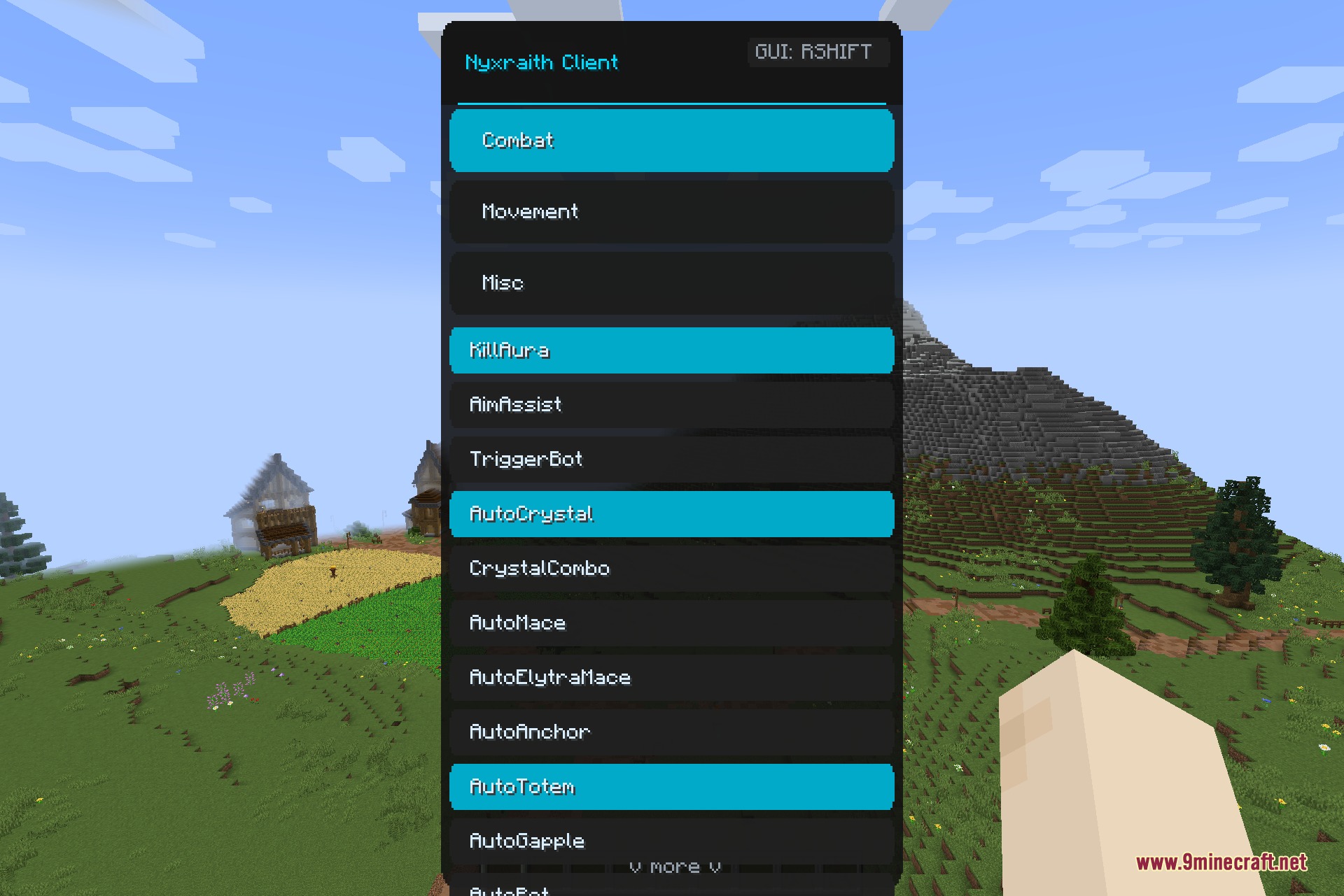 Nyxraith Client Mod Screenshot 5