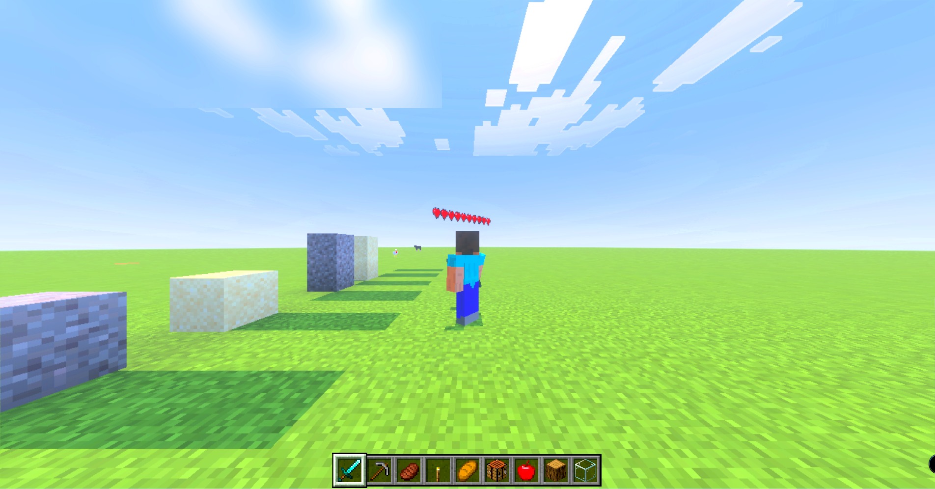 Player Health Indicator Texture Pack (26.x) – Visible Real-time Hearts — screenshot 1