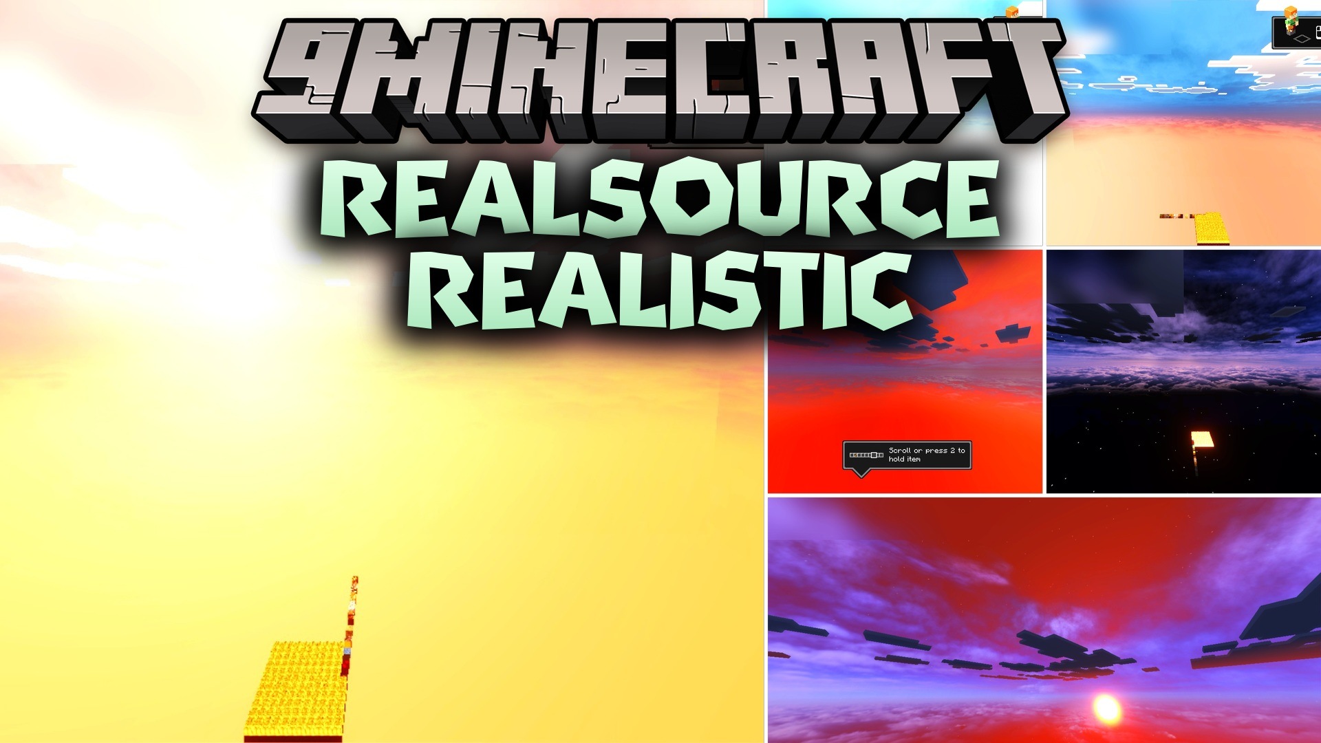 RealSource Realistic Texture Pack (26.x, 1.21) – Stunning Next-gen Lighting
