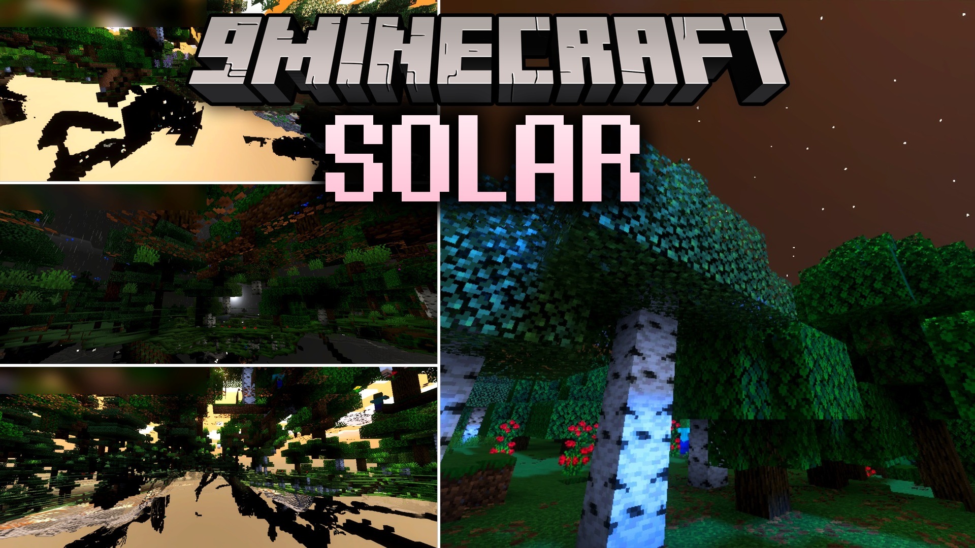 Solar Shaders (1.26+) – Cinematic Lighting and Realistic Water