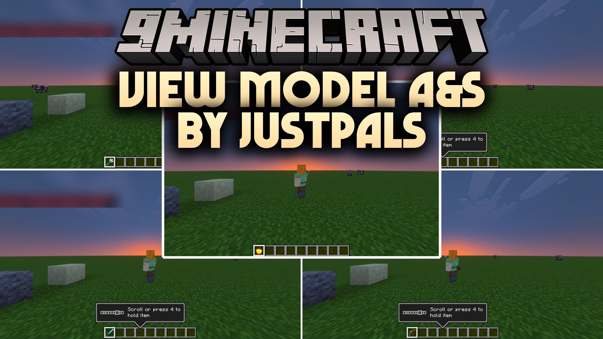 View Model A&S by Justpals Texture Pack (26.x, 1.21) – X