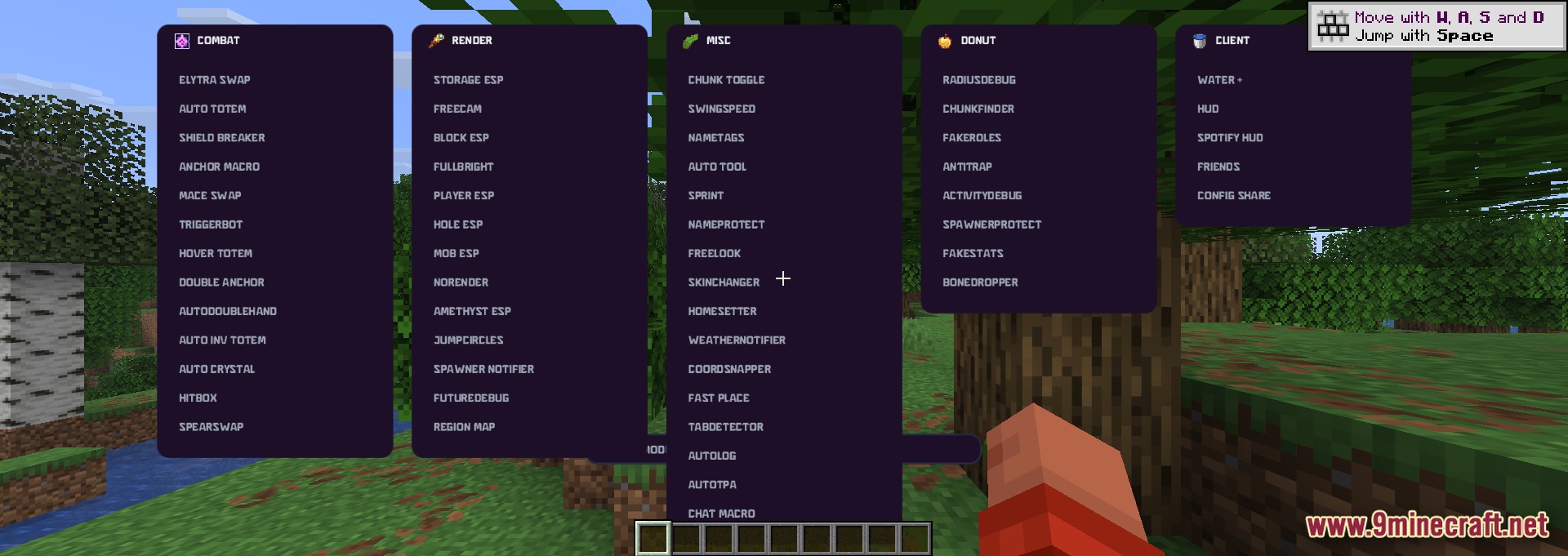 Water Plus Client Mod Screenshot 1