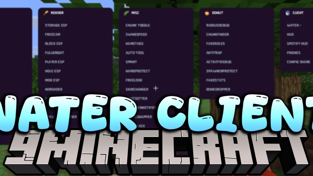 Water Plus Client Mod