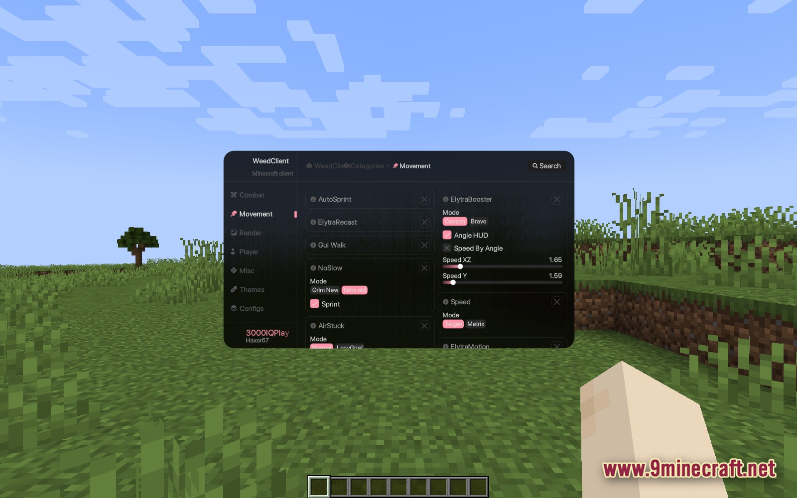 Weed Client Mod Screenshot 3