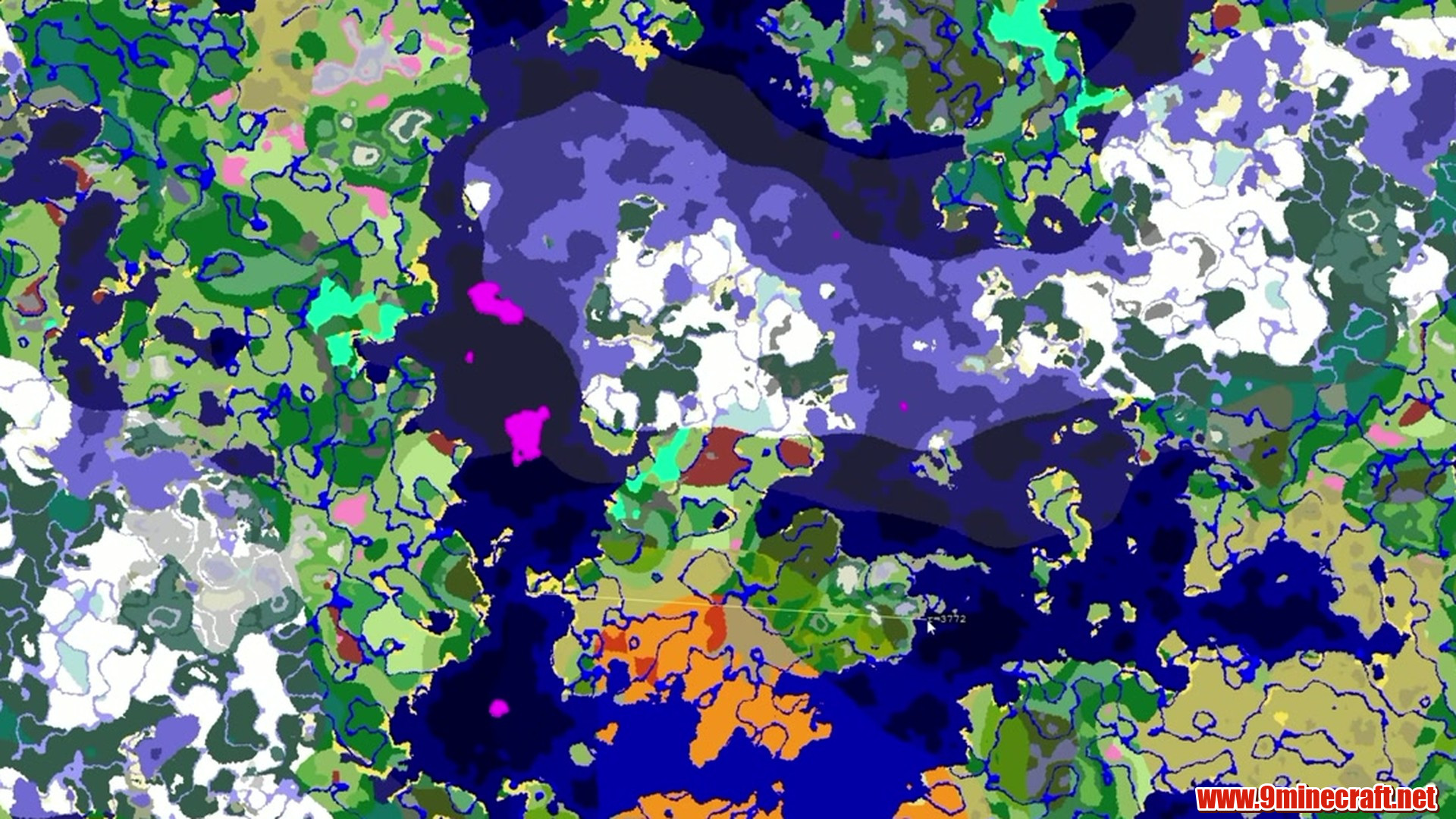 Continent Island - Minecraft seed 12283412