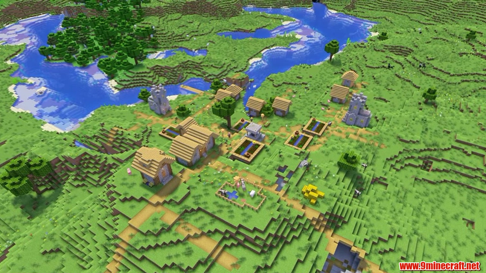 Great Starter Seed - Minecraft seed 4531747349467873992