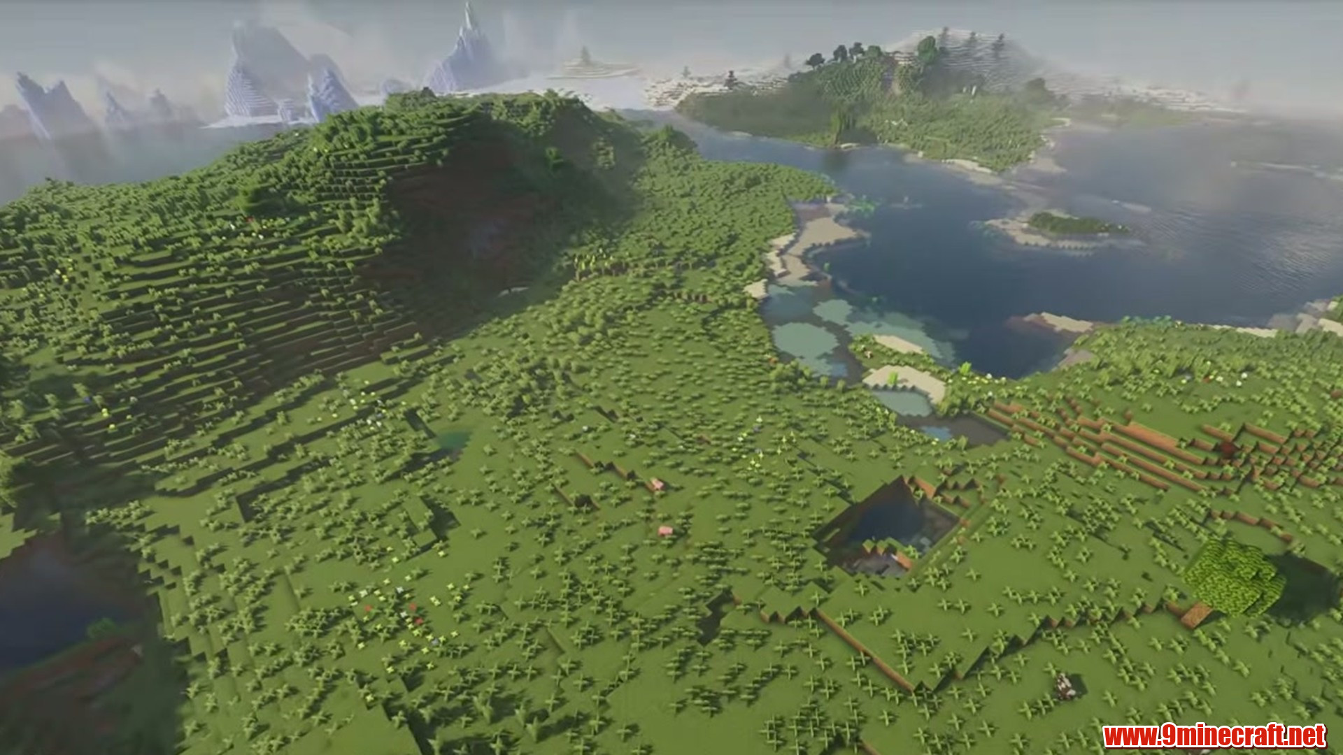Perfect Coastal Flat Seed - Minecraft seed -8993238667421935637